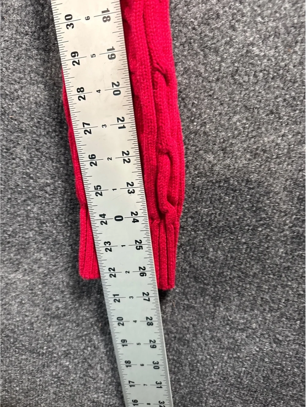 Izod Cable Knit Sweater Red XXL Cotton Pullover Crewneck